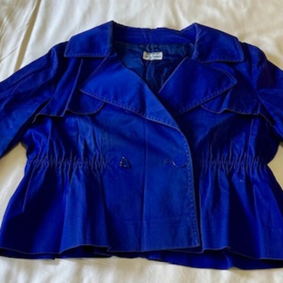 PHILOSOPHY DI ALBERTA FERRETTI – Indigo blazer - Picture 1 of 8